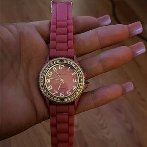 Geneva Platinum Pink Watch